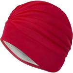 Dámske Plavecké čiapky tmavo červenej farby z plastu v zľave 