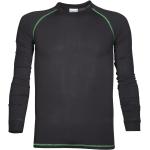 Pánske Termo tričká Ardon čiernej farby v športovom štýle technológia Tencel vo veľkosti XXL s dlhými rukávmi udržateľná móda 