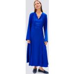 Dámske Dlhé šaty Armedangels modrej farby s dĺžkou: Maxi v zľave udržateľná móda 