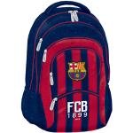 Školské batohy na zips držiak na fľašu s motívom FC Barcelona 