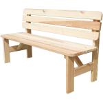 Záhradné lavičky viacfarebné z borovicového dreva ekologicky udržateľné 
