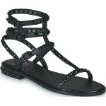 Dámske Kožené sandále Ash čiernej farby vo veľkosti 35 v zľave na leto 