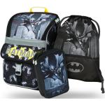 Školské batohy transparentnej farby na zips reflexné prvky objem 18 l s motívom Batman 