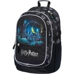 Školské batohy čiernej farby v biznis štýle reflexné prvky objem 25 l s motívom Harry Potter 
