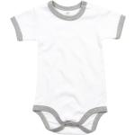 Detské body BabyBugz BIO sivej farby z bavlny udržateľná móda 