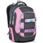 Dievčenské Školské batohy Bagmaster ružovej farby objem 29 l 