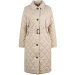 Dámske Zimné kabáty Barbour s prešívaným vzorom z polyesteru vo veľkosti XXL na gombíky s opaskom 