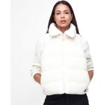 Dámska Jesenná móda Barbour bielej farby z flisu vo veľkosti XXL zapínanie so zipsom na zimu 