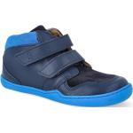 Detské Členkové topánky nebesky modrej farby zo syntetiky v zľave 