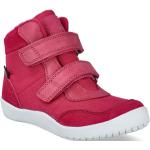 Detské Členkové topánky Bundgaard tmavo ružovej farby z kože 