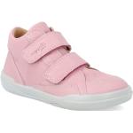 Detské Členkové topánky Superfit ružovej farby z kože 