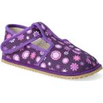 Detské Barefoot topánky fialovej farby na úzke nohy 