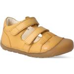 Detské Kožené sandále Bundgaard žltej farby na leto 