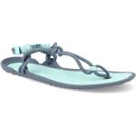 Barefoot topánky Xero Shoes nebesky modrej farby zo syntetiky svietiace Vegan na leto 