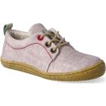 Detské Barefoot topánky Filii BIO ružovej farby s kvetinovým vzorom z bavlny v zľave udržateľná móda 