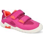 Detské Barefoot topánky Superfit ružovej farby zo syntetiky Vegan 