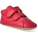 Detské Barefoot topánky Froddo červenej farby z kože na zimu 