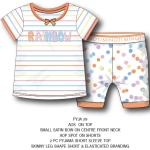 Dievčenské Detské pyžamá Pidilidi s pruhovaným vzorom do 8 rokov 
