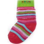 Dievčenské Detské ponožky viacfarebné s pruhovaným vzorom z froté v zľave 