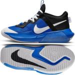 Detské Basketbalové tenisky Nike Zoom modrej farby zo syntetiky vo veľkosti 36,5 
