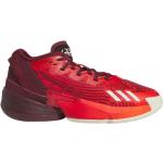 Pánske Basketbalové tenisky adidas červenej farby v zľave 