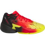 Detské Basketbalové tenisky adidas červenej farby vo veľkosti 38 v zľave 