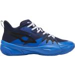 Detské Basketbalové tenisky Puma modrej farby vo veľkosti 38 