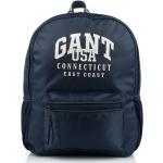 Dievčenské Športové batohy Gant modrej farby zo syntetiky na zips 
