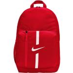 Športové batohy Nike Academy červenej farby 