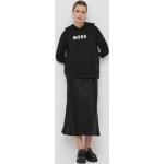 Dámska Designer Jesenná móda HUGO BOSS BOSS čiernej farby vo veľkosti XS s kapucňou Zľava na zimu 