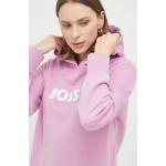 Dámska Designer Jesenná móda HUGO BOSS BOSS ružovej farby vo veľkosti XS s kapucňou Zľava na zimu 