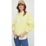 Dámska Jesenná móda Tommy Hilfiger žltej farby z bavlny vo veľkosti XS Zľava na zimu 
