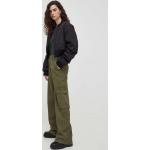 Dámske Cargo nohavice LEVI´S zelenej farby z bavlny so šírkou 27 s dĺžkou 34 