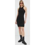 Dámske Obtiahnuté šaty G-Star Raw BIO čiernej farby z bavlny vo veľkosti XS s dĺžkou: Pod kolená udržateľná móda 