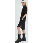 Dámske Mini šaty G-Star Raw BIO čiernej farby z bavlny vo veľkosti XS udržateľná móda 