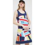Dámske Designer Mini šaty Moschino Love Moschino viacfarebné z bavlny vo veľkosti S 