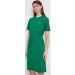 Dámske Mini šaty Tommy Hilfiger zelenej farby z bavlny vo veľkosti XXL 