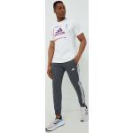 Pánske Športové oblečenie adidas sivej farby z bavlny vo veľkosti XXL 