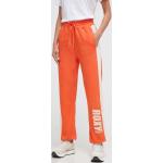 Dámske Športové oblečenie Roxy Roxy oranžovej farby z bavlny vo veľkosti XS 