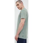 Pánske Polo tričká adidas zelenej farby s jednofarebným vzorom z bavlny udržateľná móda 