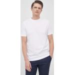 Pánske Designer Polo tričká HUGO BOSS BOSS bielej farby vo veľkosti XXL v zľave 