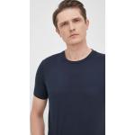 Pánske Designer Polo tričká HUGO BOSS BOSS tmavo modrej farby 
