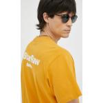 Pánske Polo tričká G-Star Raw BIO oranžovej farby z bavlny udržateľná móda 