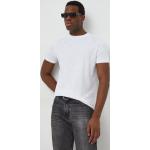 Pánske Designer Polo tričká Karl Lagerfeld bielej farby z bavlny vo veľkosti XS v zľave 