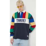 Pánske Tričká s dlhým rukávom Tommy Hilfiger TOMMY JEANS viacfarebné z bavlny vo veľkosti XXL s dlhými rukávmi v zľave 