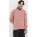 Pánska Jesenná móda HUGO ružovej farby z bavlny vo veľkosti XXL na zimu 