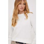 Dámska Jesenná móda Tommy Hilfiger bielej farby z bavlny vo veľkosti XS na zimu 