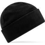Pánske Zimné čiapky čiernej farby z flisu udržateľná móda 