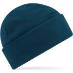 Pánske Zimné čiapky tyrkysovej farby z flisu udržateľná móda 