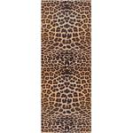 Behúne universal hnedej farby s leopardím vzorom z polyesteru s motívom: Leopard 